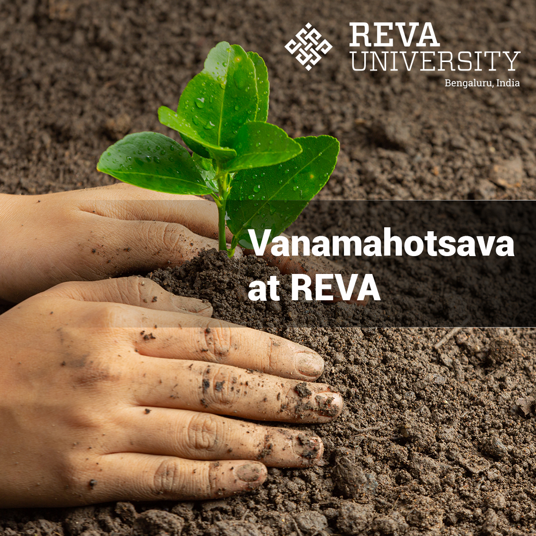 Vanamahotsava at REVA A drive to plant 15,000 saplings