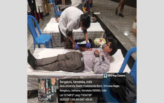 Blood Donation Camp on the occasion of Founder’s Day Celebration 2025