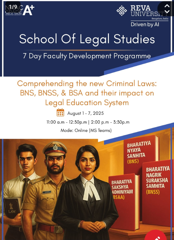 Comprehending the New Criminal Laws: BNS, BNSS & BSA and Their Impact on the Legal Education System