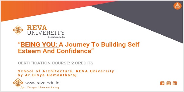 Report on BEING YOU A journey to building self esteem and confidence