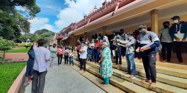 Report Case study Ramakrishna Math Sri Sai Spiritual Center Site Visit in Bugle Rock Basvangudi for proposed Multifaith Sanctuary